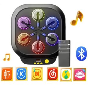 Intelligens, Bluetooth-kompatibilis fali bokszgép - ritmus vezérelt edzés zenelejátszással és okostelefonos kapcsolattal (BBJH) - Image 6