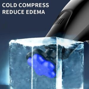 Intenzív kézi akkumulátoros izommasszírozó – 8 sebességfokozat és 5 darab masszázsfejjel a fájdalom enyhítésére (BBV) - Image 5