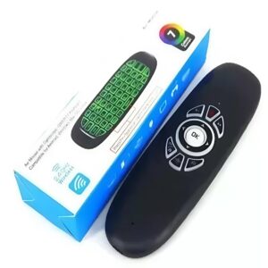 Univerzális vezeték nélküli mini billentyűzet és egér távirányító – tökéletes megoldás TV-hez és okos eszközökhöz (THM) (BBV) - Image 8