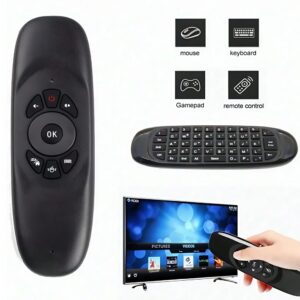 Univerzális vezeték nélküli mini billentyűzet és egér távirányító – tökéletes megoldás TV-hez és okos eszközökhöz (THM) (BBV) - Image 5