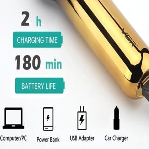 VGR-V989 Professzionális elektromos hajvágó - akkumulátoros férfi hajvágó kiemelkedő teljesítménnyel (BBD) (BBV) - Image 5