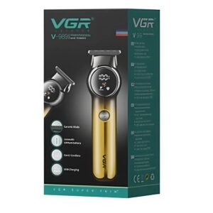 VGR-V989 Professzionális elektromos hajvágó - akkumulátoros férfi hajvágó kiemelkedő teljesítménnyel (BBD) (BBV) - Image 9