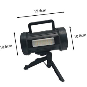 Kültéri napelemes, hordozható erős fényű keresőlámpa, kempinglámpa power bank konzollal - TY-851 (BBJH) - Image 10