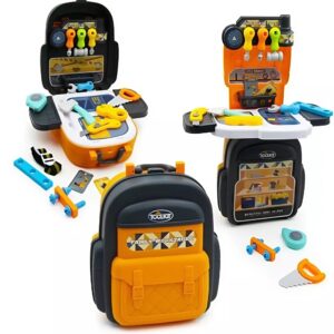 4 az 1-ben 26 részes gyerek barkácskészlet szerszámos bőröndben – kreatív és fejlesztő játék (BBJ) - Image 8