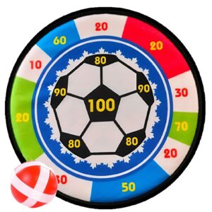 Gyerek célbadobó játék – tépőzáras darts tábla vidám és biztonságos játékélményért (BBM) - Image 4