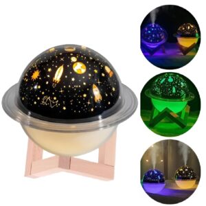 Hangulatos projektoros aromaterápiás párologtató éjszakai fény - 230 ml (BBV) - Image 14