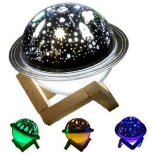 Hangulatos projektoros aromaterápiás párologtató éjszakai fény - 230 ml (BBV) - Image 11