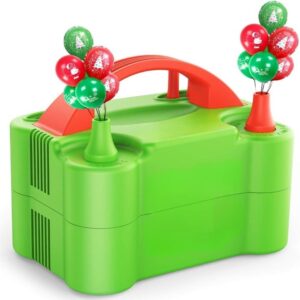 Hordozható elektromos léggömbpumpa – kettős fúvókás 110V, 600W -os partidekorációhoz, esküvőhöz, születésnaphoz (BBKM) - Image 6