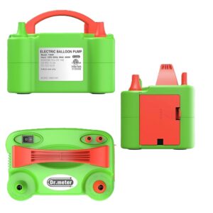 Hordozható elektromos léggömbpumpa – kettős fúvókás 110V, 600W -os partidekorációhoz, esküvőhöz, születésnaphoz (BBKM) - Image 3