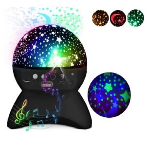 LED csillagos égbolt projektor bluetooth hangszóróval és telefonos vezérléssel – varázslatos éjszakai fény (BBD) (BBV) - Image 8