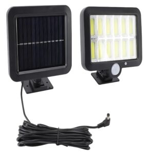 Napelemes, osztott fali lámpa GL-12COB – energiatakarékos, mozgásérzékelős kültéri világítás (BBV) - Image 7