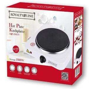 Royalty Line EKP-1500.15 – 1000W teljesítményű elektromos főzőlap jelzőfénnyel (FX) (BBV) - Image 4