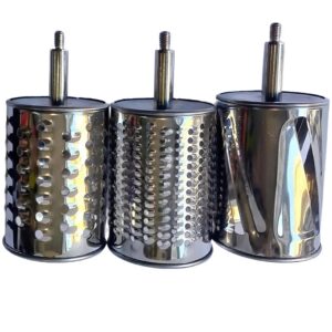 Rozsdamentes univerzális daráló – 3 betéttel a kenyér, dió és egyéb ételek könnyű aprításához - PL-160-3 (FX) (BBE)(BBKM)(BBA) - Image 4