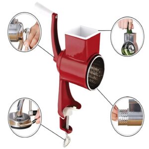 Rozsdamentes univerzális daráló – 3 betéttel a kenyér, dió és egyéb ételek könnyű aprításához - PL-160-3 (FX) (BBE)(BBKM)(BBA) - Image 6