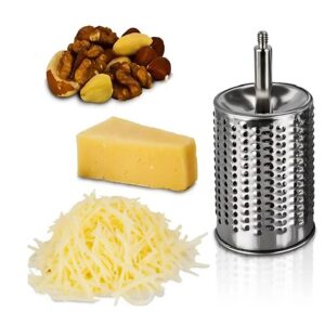 Rozsdamentes univerzális daráló – 3 betéttel a kenyér, dió és egyéb ételek könnyű aprításához - PL-160-3 (FX) (BBE)(BBKM)(BBA) - Image 5