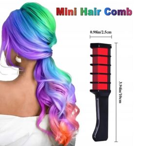 Színes hajkréta készlet – 5 db könnyen használható hajszínező fésű a divatos megjelenésért (BBJ) - Image 5