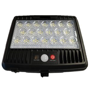 XG-T31 napelemes RGB + Fehér LED lámpa - mozgásérzékelős, távirányítós, kültéri világítás (BBV) - Image 5