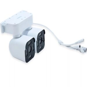 180°-os széles látószögű, dupla kamerás, színes WiFi biztonsági kamera (BBV) - Image 5