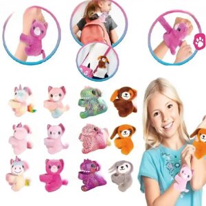 Aranyos plüss állat karkötők gyerekeknek – ölelő, játékos barátok a csuklódon! (BBJ) - Image 8