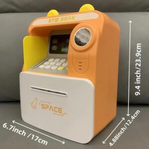 Elektromos ATM pénzpersely gyerekeknek – automatikus bankjegy és érmegyűjtő (BBJ) - Image 5