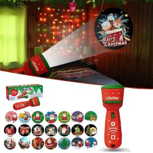 Gyerek mikulás karácsonyi projektor zseblámpa –  ünnepi fényjáték (BBJ) (FX) - Image 8