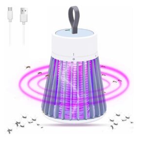 Hordozható elektromos szúnyogriasztó lámpa – tölthető, elektromos csapda beltéri és kültéri használatra (BBJH) - Image 9