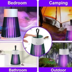 Hordozható elektromos szúnyogriasztó lámpa – tölthető, elektromos csapda beltéri és kültéri használatra (BBJH) - Image 4