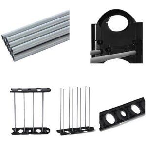 Modern megjelenésű cipőtartó állvány – 12 pár kapacitású, vízálló polcokkal (BBV) - Image 5