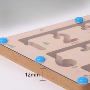 Montessori interaktív mágneses számlabirintus – oktató és fejlesztő játék gyerekeknek (BBJ) - Image 3