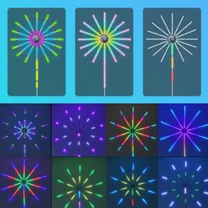 Bluetooth vezérlésű LED szalag – tűzijáték effektusokkal, USB tápellátással és rugalmas kialakítással (BBV) - Image 5