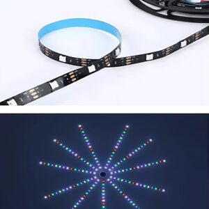 Bluetooth vezérlésű LED szalag – tűzijáték effektusokkal, USB tápellátással és rugalmas kialakítással (BBV) - Image 6