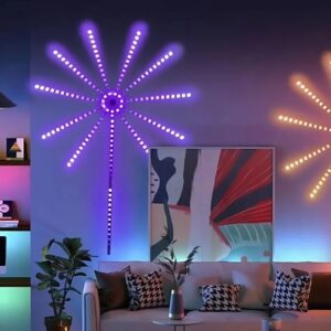 Bluetooth vezérlésű LED szalag – tűzijáték effektusokkal, USB tápellátással és rugalmas kialakítással (BBV) - Image 8