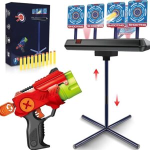 Interaktív célbalövő játék – mozgó, zenélő céltábla digitális eredményjelzővel és játékfegyverrel (BBJH) - Image 4