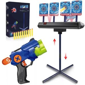 Interaktív célbalövő játék – mozgó, zenélő céltábla digitális eredményjelzővel és játékfegyverrel (BBJH) - Image 5