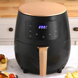 KIMIYO 6L LCD kijelzős Air Fryer – nagy kapacitású, egészséges olajmentes sütéshez (BBV) (G) - Image 4