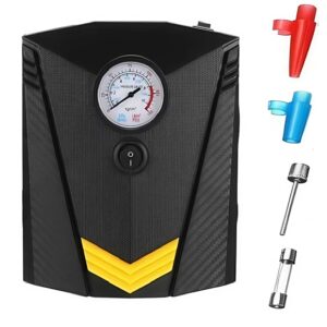 12V DC hordozható autós kompresszor – gyors gumiabroncs felfújás otthonra és út során-CZK-3634 (BBD) (G) - Image 6