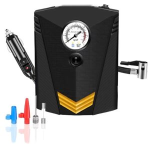 12V DC hordozható autós kompresszor – gyors gumiabroncs felfújás otthonra és út során-CZK-3634 (BBD) (G) - Image 9