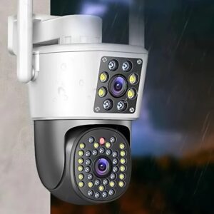 360° automatikus nyomkövető 6 MP Wifi IP kamera – smart home vezeték nélküli biztonsági megfigyelő kamera JT-8293 (BBV) - Image 3