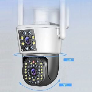360° automatikus nyomkövető 6 MP Wifi IP kamera – smart home vezeték nélküli biztonsági megfigyelő kamera JT-8293 (BBV) - Image 5