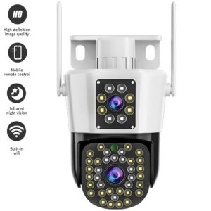 360° automatikus nyomkövető 6 MP Wifi IP kamera – smart home vezeték nélküli biztonsági megfigyelő kamera JT-8293 (BBV) - Image 8