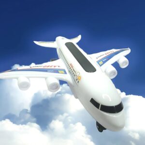 A38 távirányítós repülőgép gyerekeknek – valósághű kialakítás hang- és világítás effektekkel (BBJ) - Image 6