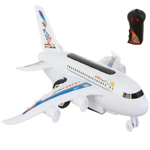 A38 távirányítós repülőgép gyerekeknek – valósághű kialakítás hang- és világítás effektekkel (BBJ) - Image 9