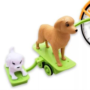 Barbi biciklis kaland gördeszkázó kisállatokkal – interaktív és szórakoztató játékszett (BBJ) - Image 5