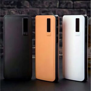 Bőrhatású power bank 20000 mAh – Zseblámpával és extra teljesítménnyel (THM) (BBV) (FX) - Image 4