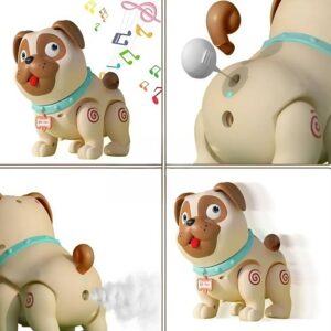 Günter Pet zenélő, táncoló és mászkáló Mopsz játék kutyus, interaktív baba mászójáték gyerekeknek (BBJ) - Image 5