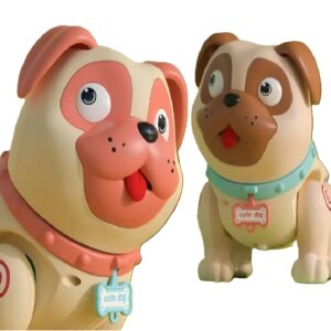 Günter Pet zenélő, táncoló és mászkáló Mopsz játék kutyus, interaktív baba mászójáték gyerekeknek (BBJ) - Image 6