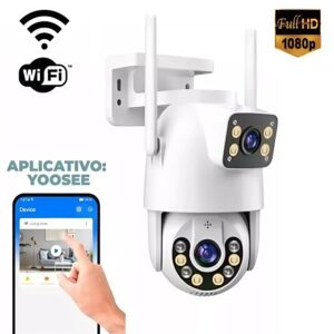 Jortan 360° WiFi okos biztonsági kamera – dupla lencse, 6MP ultra HD felvétel KE24-125 (BBV) - Image 3