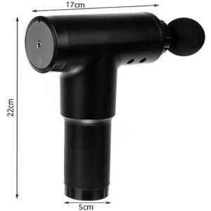 Vezeték nélküli masszázspisztoly - 4 darab masszázsfejjel, LCD kijelzővel (BBV) - Image 4