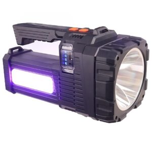 W5168-2 napelemes tölthető keresőlámpa – színszűrős, kemping- és vészvilágítással - 1000000 lumen (BBV) (G) - Image 9