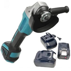 Hitman vezeték nélküli 62V akkumulátoros sarokcsiszoló 2 db akkumulátorral HT-BAG-1112R (BBJH) - Image 4